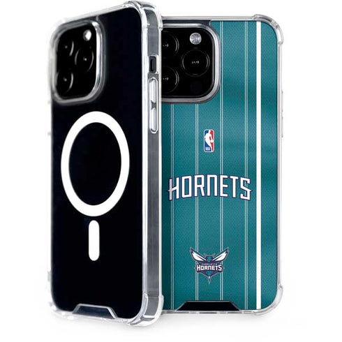 NBA Charlotte Hornets Jersey iPhone 15 Pro Max MagSafe Case